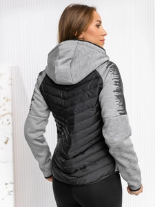 Dam Lättviktsjacka Grå Bolf KSW4007A1