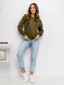 Dam Sweatshirt Kaki Bolf WB11002