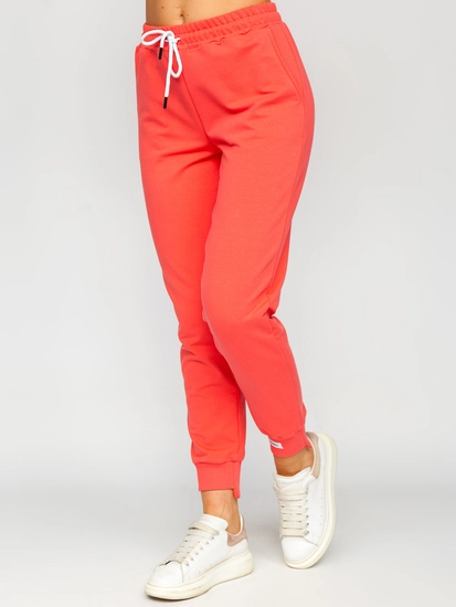 Dam 2-delad Träningsoverall Korallfärgad Bolf VE05