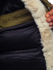 Herr Vinterparkas Khaki Bolf 5M3123