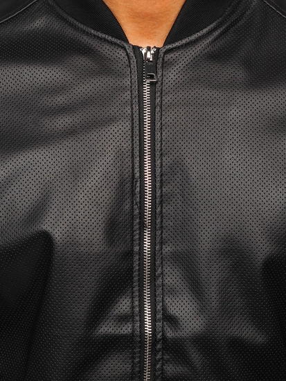 Herr Skinnjacka Svart Bolf 7110