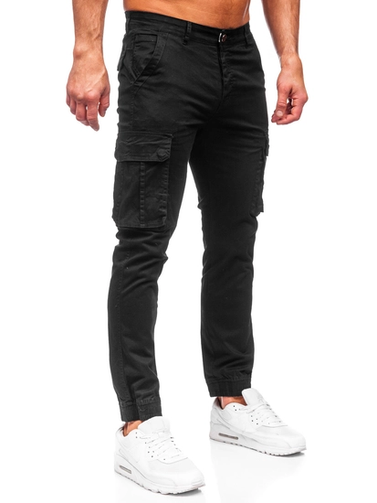 Herr Cargo-joggers Svart Bolf MP0202N