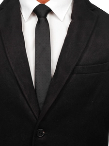 Herr Vinterrock Svart Bolf 1047