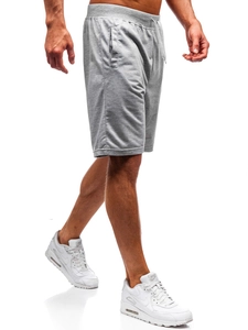 Herr Mjukisshorts Grå Bolf DK01