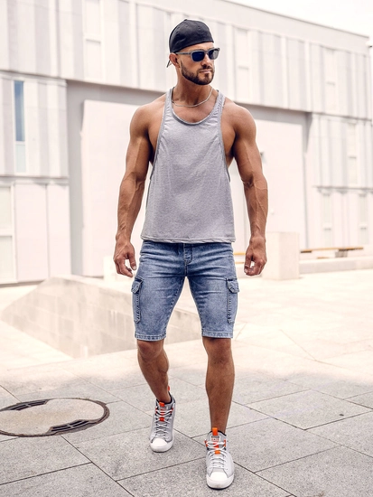 Herr Basic Linne Grå Bolf 1245A