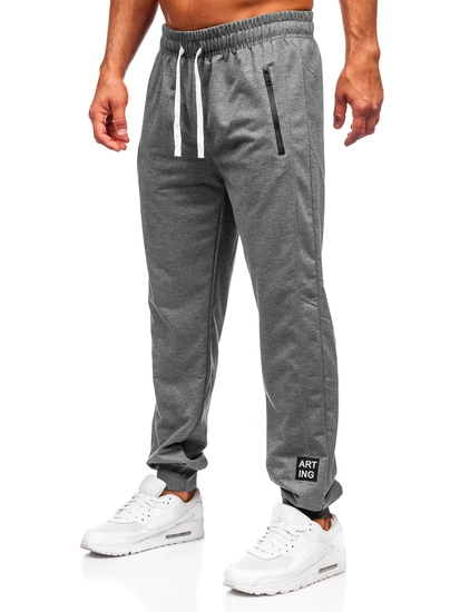 Herr Jogger-sweatpants Antracitgrå Bolf JX6355