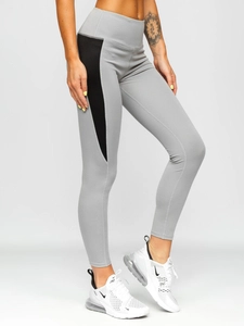 Dam Leggings Grå Bolf YW89006