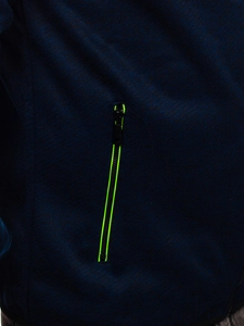 Herr Lättviktsjacka Marinblå-Grön Bolf BKS2153