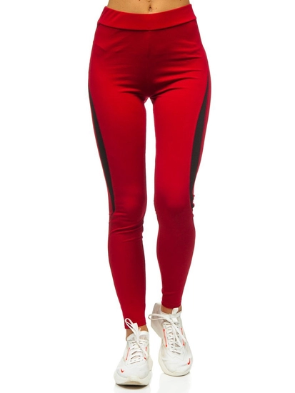 Dam Leggings Röd Bolf Z001