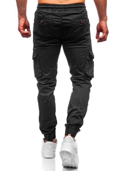Herr Cargo Joggers Svart Bolf CT6702