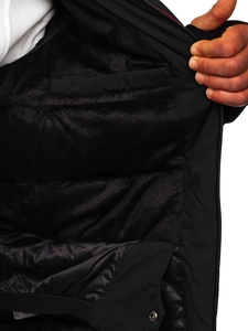 Herr Vinterjacka Svart Bolf 6580