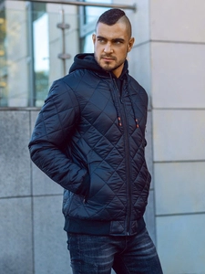 Herr Övergångsjacka Bomber Svart Bolf AK76-A