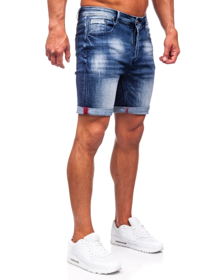 Herr Jeansshorts Marinblå Bolf MP0261B