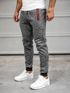 Herr Sweatpants Grafitgrå Bolf 55037