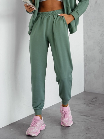 Dam 2-delad Träningsoverall med huva Khaki Bolf 821110