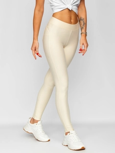 Dam Push Up Leggings Ecru Bolf J50718