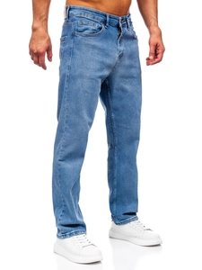 Herr Jeans Regular Fit Marinblå Bolf 5456