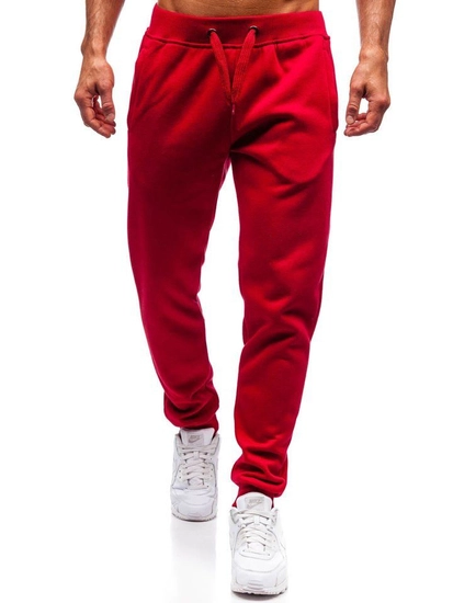 Herr Sweatpants Vinröd Bolf XW01