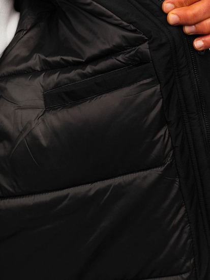 Herr Vinterjacka Svart Bolf 25M9806