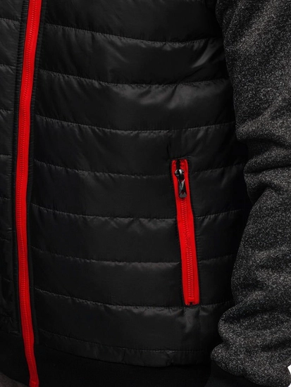 Herr Övergångsjacka Svart Bolf TY38