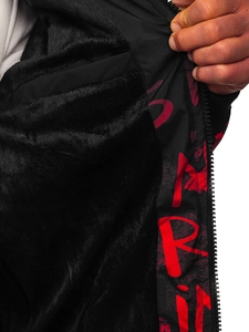 Herr Quiltad Vinterjacka Röd Bolf 27M8102