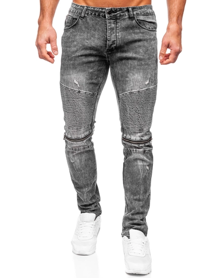 Herr Jeans Slim Fit Svart Bolf MP0069N