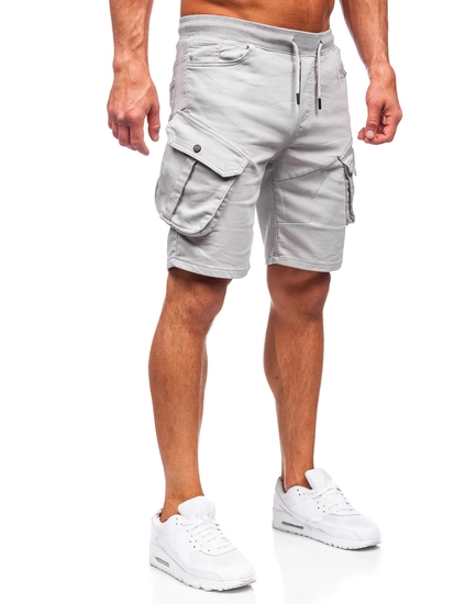 Herr Cargo-shorts Grå Bolf 384K
