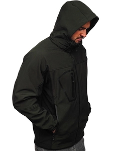 Herr Lättvikt Softshelljacka Khaki Bolf T019