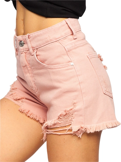 Dam Jeansshorts Rosa Bolf A63