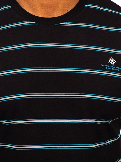 Herr T-shirt Svart Bolf 14952