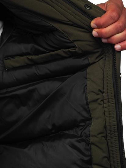 Herr Vinterjacka Kaki Bolf 2019A