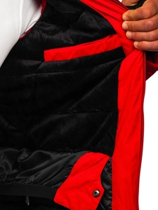 Herr Vinterjacka Röd Bolf 6580