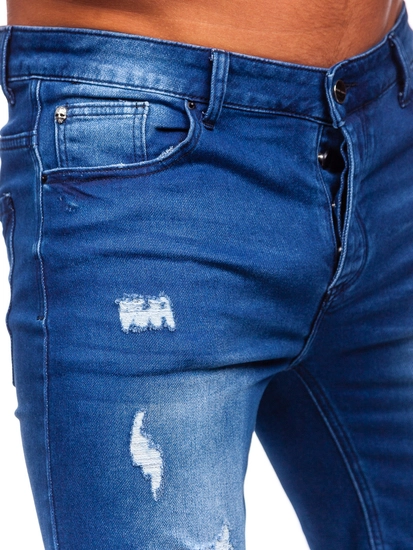 Herr Jeansshorts Marinblå Bolf MP0061BS