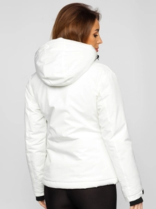 Dam Sportig Vinterjacka Vit Bolf HH012