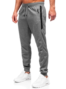 Herr Jogger Sweatpants Grå Bolf 8K212A