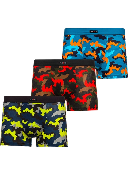 Herr Boxershorts Flerfärgad Bolf 1BE746-3P 3 PACK