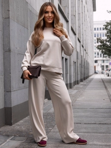 Dam 2-delad Träningsoverall och smör Beige Bolf 821111