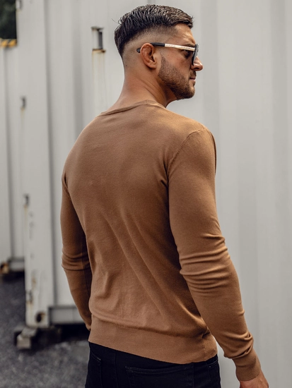 Herr Cardigan Brun Bolf YY06A