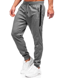 Herr Jogger Sweatpants Grå Bolf 8K212A