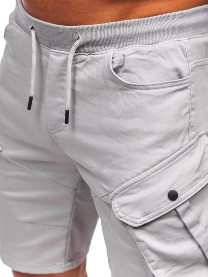 Herr Cargo-shorts Grå Bolf 384K