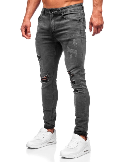 Herr Jeans Slim Fit Svart Bolf KS2081A