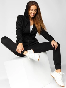 Dam 2-delat Set Svart Bolf 0003