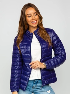 Dam Quiltad Lättviktsjacka Royal Blue Bolf 5M706