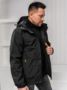 Herr Vinterjacka med foder Svart Bolf 5M3263A1