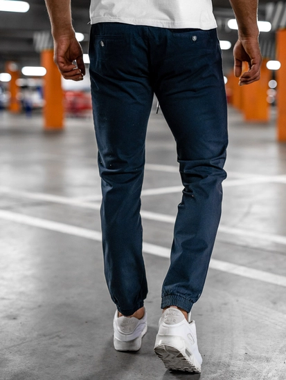 Herr Joggers Mörk Marinblå Bolf 1145