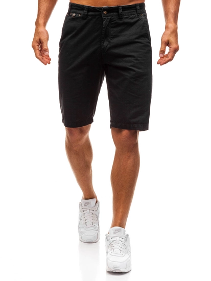 Herr Bomulls Shorts Svart Bolf 3020