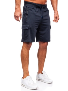 Herr Cargo-shorts Marinblå Bolf 8K1503
