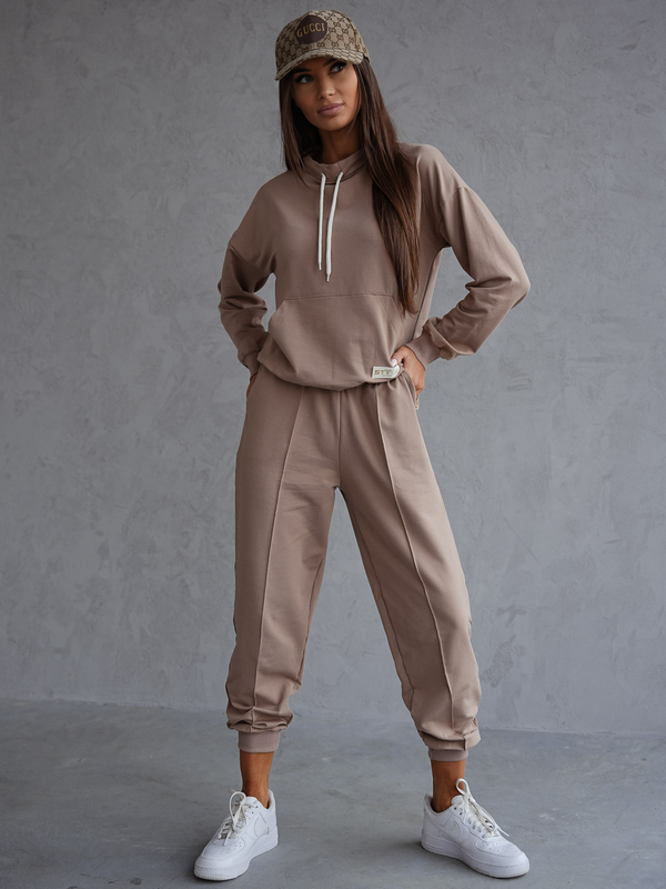 Dam 2-delad Träningsoverall Cappuccino Bolf 82162