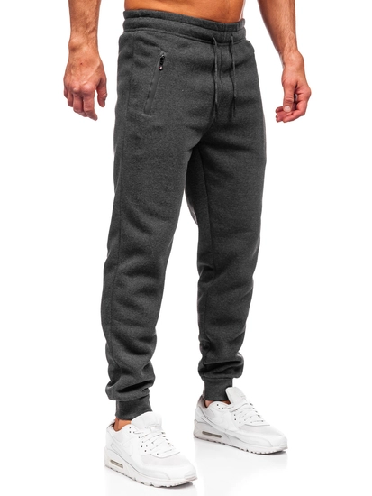 Herr Jogger-sweatpants Grafitgrå Bolf JX9816