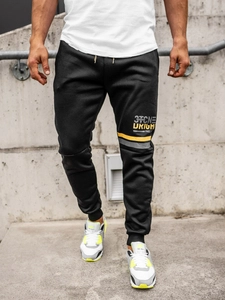 Herr Sweatpants Svart Bolf AM108A